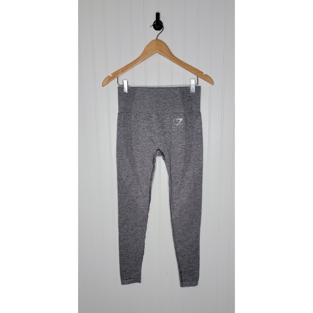 Gymshark Vital‎ Seamless Leggings 2.0 Women's Size Medium Gray Compression